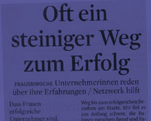 2010 – Wir unternehmen was – weiblich wirtschaften und solidarisch handeln!