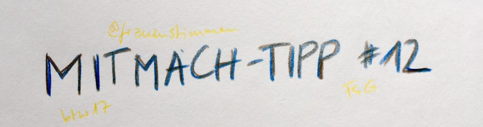 Mitmach-Tipp #12