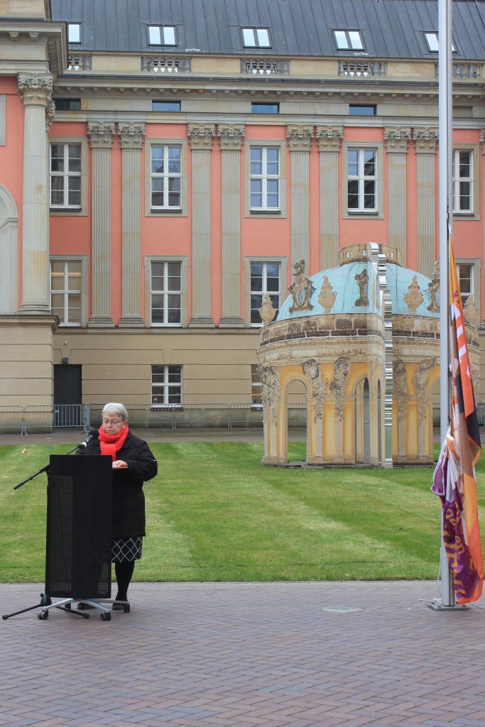 Bettina Fortunato, Frauenpolitische Sprecherin der Fraktion Die Linke im Brandenburger Landtag