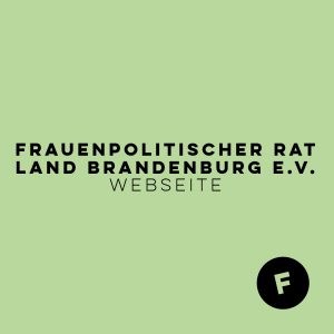 Frauenpolitischer Rat Land Brandenburg e.V. - Webseite