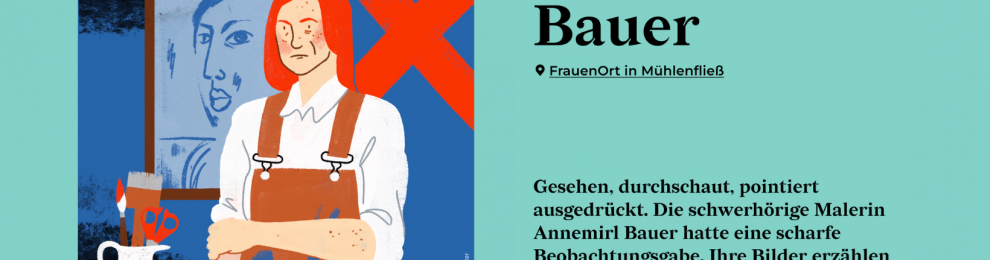 #FrauenOrteFreitag: Annemirl Bauer