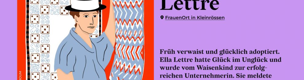 #FrauenOrteFreitag: Ella Lettre