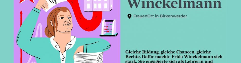 47. FrauenOrt für Frida Winckelmann eröffnet